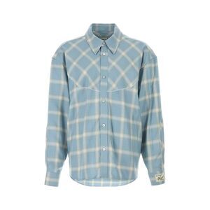 Wooyoungmi Men Embroidered Jersey Oversize Shirt